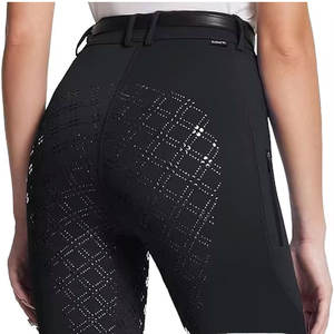 Pantalons d'équitation de haute qualité, sur mesure, avec semelle en silicone, pour filles. - Product Image 1