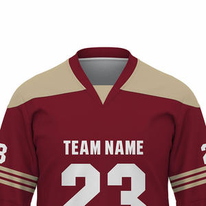 Maillot de hockey sur glace respirant en mesh à manches longues, uniforme de hockey conçu pour l'entraînement au patinage, les équipes et les compétitions sportives d'hiver. - Product Image 4