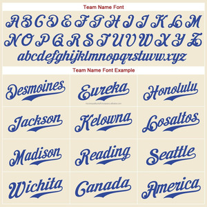 Ensembles de maillots de baseball personnalisés 100% polyester, respirants, à séchage rapide, anti-humidité, logo imprimé, col en V, 240g, unisexe, adulte - Product Image 5