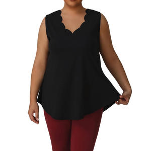 Débardeur d'été rétro inspiré des années 90, coupe ajustée, style Downtown Muse, en tissu côtelé, pour un look streetwear. - Product Image 6