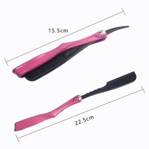 Navaja de Barbero Plegable Profesional con Cuchillas de un Solo Filo Reemplazables para Afeitar el Cuerpo de Hombres - Product Image 6