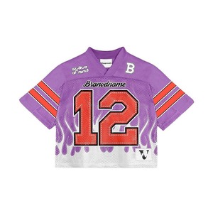 Venta al por Mayor GOLDEN WAVE ENTERPRISES BuffaloCustom Jersey de Fútbol Americano Unisex Negro de Malla de Poliéster, Uniforme de Equipo con Cuello en V, Diseño Digital - Product Image 3
