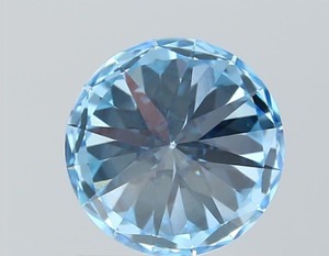 Diamante Redondo Brillante Cultivado en Laboratorio, 1.10 Quilates, Azul Intenso, Claridad SI1, Corte Excelente, Certificado IGI, Joyería de Diamantes CVD - Product Image 4