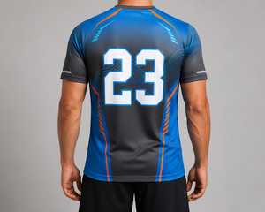 Uniforme Deportivo Personalizado de Poliéster Sublimado, Ligero, Cómodo, con Tela que Absorbe la Humedad, Logotipo Personalizado en la Parte Delantera y Trasera - Product Image 2