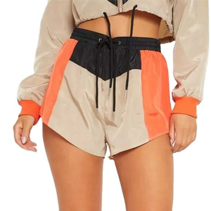 Lightweight <b>Women</b> Windbreaker <b>Shorts</b> <b>Set</b> With Zipper Closure Jacket Ladies <b>Short</b> Sleeve Windbreaker <b>Shorts</b> <b>Set</b> For Summer - Product Image 5