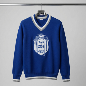Personnalisé grec Zeta Phi Beta sororité et fraternité brodé attirail pull sweat - Product Image 4