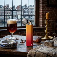 Briquet électronique jetable Tornado15K rechargeable Type-C, sécurité garantie, en stock aux Pays-Bas, MOQ 10 pièces