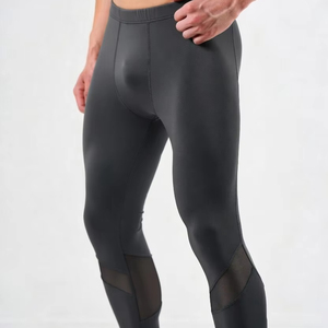 High Performance Athletic Mens Leggings Designed for Running Sports <b>Exercise</b> and Daily Fitness Activities - Product Image 1