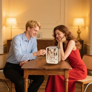 Puzzle 3D in Legno Music Park, Kit Modellini Fai-da-Te, Carillon con Luce Notturna, Regali di Compleanno e Natale - Product Image 6