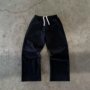 Conjunto de Sudadera con Capucha y Pantalones Deportivos HG2440, Lavado Ácido con Efecto Desgastado, Estilo con Cierre y Capucha para Hombre, Tejido de Alta Densidad - Product Image 6