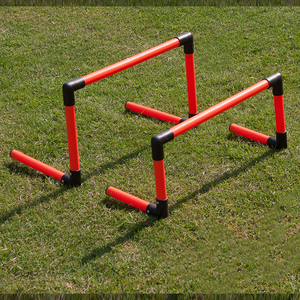 Vallas Deportivas Portátiles de PVC, Barras de Obstáculos para Entrenamiento de Agilidad, Saltos para Prácticas de Campo - Product Image 3