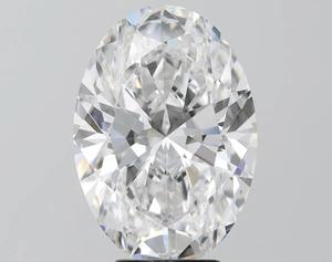 Diamante cultivado en laboratorio, color D, claridad VVS-VS, CVD, certificado IGI, forma ovalada, 7.20 quilates, para la fabricación de joyas, anillos o pendientes. - Product Image 1