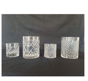 Jarrón de Cristal para Mesa, Diseño de Corte Diamante, Moderno, Artístico, Hecho a Mano, Decoración Ecológica para Bodas y Diwali - Product Image 6