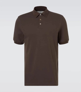 Polo en tricot à manches courtes pour homme, grande taille, couleur unie, respirant, en coton, décontracté, vêtements d'été pour homme, logo personnalisé - Product Image 5