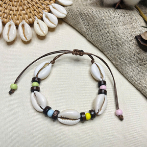 Adjustable <b>Shell</b> <b>Bracelet</b> Handmade Ocean Jewelry Eco Friendly Gift Made in Viet Nam - Product Image 3