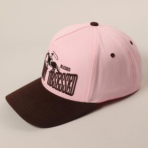 Casquettes de baseball 5 panneaux en coton brossé 100% fabriquées au Pakistan, broderie 3D personnalisée, casquette structurée pour homme, vente en gros - Product Image 6