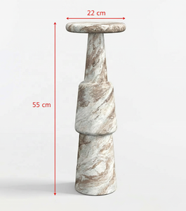 Table à boissons contemporaine en marbre naturel pour le marché B2B en Inde - Product Image 1