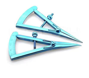 Premium Manual 20mm Ophthalmic Dental Castroviejo Caliper Screw Adjustment Stainless Steel CE Certified By <b>Blush</b> Surgical - Product Image 5