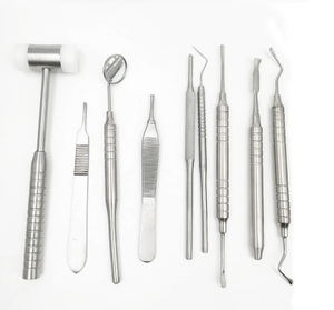 Kit de Implantes Dentales de 26 Piezas, Instrumentos de Implantología Quirúrgica, Juego de Acero Inoxidable, Kit de Implantes Dentales Zelmi Quirúrgico - Product Image 2