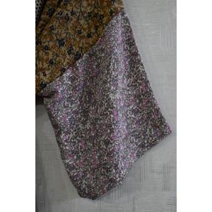 Handmade Breathable Plus Size Indian Silk Kimono Robe <b>Women</b> Autumn Long Printed Nightwear <b>Lounge</b> Gown Gift for Her - Product Image 4