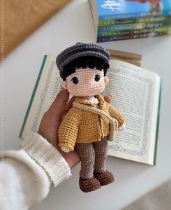 دمى محشوة مصنوعة يدويًا بالكروشيه - ألعاب أميجورومي مخصصة لأعياد الميلاد والمنزل - Product Image 6