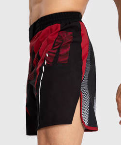 Pantalones Cortos de Boxeo Ligeros para Hombre, Poliéster/Algodón, Secado Rápido, Transpirables, Duraderos, para Gimnasio, Entrenamiento UFC, Combate - Product Image 3