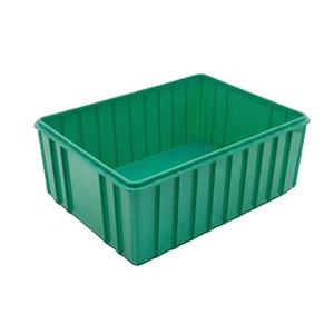 OEM Custom PP Plastic Eco-Friendly Smooth Surface <b>Stackable</b> <b>Storage</b> Crate Multi Industry <b>Container</b> - Product Image 1