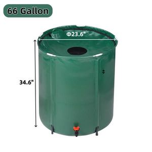 Serbatoio Pieghevole Verde da 66 Galloni per Raccolta Acqua Piovana per Giardinaggio - Product Image 2