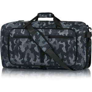 Bolsas de lona para viaje, equipaje de nailon duradero, diseño portátil, gran capacidad de almacenamiento, cierre de cremallera, correa para el hombro - Product Image 2