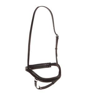 Nouveau Style combiné bandeau de base double muserolle pour cheval indien produit en cuir équestre pour l'équitation - Product Image 4