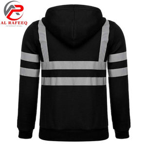 Sudadera de Seguridad de Alta Visibilidad a Precio Económico y al por Mayor, Sudadera Ligera Reflectante de Alta Visibilidad para Trabajadores Unisex - Product Image 3