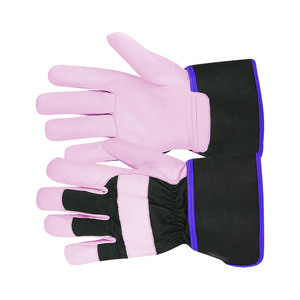 Gants de travail en cuir de vachette grainé de qualité supérieure, doublure en coton, protection pour rigger canadien, doux, confortables et sécuritaires - Product Image 3