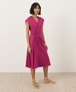 Vestido Casual Elegante de Verano para Mujer, Personalizado por el Fabricante, Vestido de Algodón con Cuello en V y Sin Mangas, Midi - Product Image 3