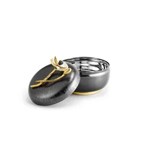Bol décoratif moderne en céramique fait main, style américain, pour plantes, pièce d'appoint haut de gamme jetable pour fêtes et intérieurs contemporains - Product Image 1