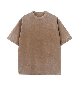 Best Choice Oversized Regular Fit 100% Cotton Heavyweight Drop Shoulder Streetwear Quick Dry Acid Wash Men T-Shirt - Product Image 1