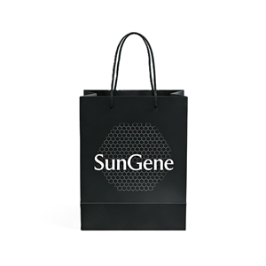 Sac en carton kraft écologique de luxe durable avec poignée et logo personnalisé pour l'emballage de mode - Product Image 4
