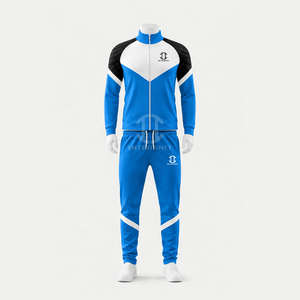 Men Winter Full <b>Zip</b> Hooded <b>Joggers</b> Sweat pants <b>with</b> <b>Zip</b> <b>Pockets</b> Jogging Warm Tactical Set Fleece Lined Cotton Tracksuits - Product Image 4