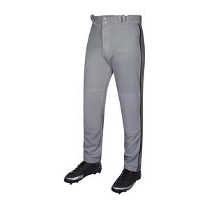 Pantalones de Béisbol Grises Premium con Tecnología de Absorción de Humedad y Material de Poliéster Resistente para Juego Competitivo y Práctica - Product Image 1