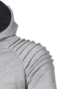 Survêtement unisexe d'été avec poches zippées, sweat à capuche zippé intégral, ensemble 2 pièces respirant et à séchage rapide pour la course, le jogging, le sport et les loisirs - Product Image 4