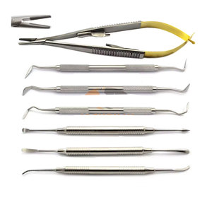 Instruments chirurgicaux dentaires métalliques avancés pour chirurgie orale manuelle, implants parodontaux, écarteurs périostiques, détartreurs, instruments de classe I - Product Image 1