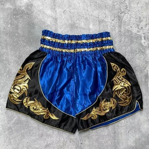 กางเกงมวยไทย MMA OEM สกรีนโลโก้ได้ คุณภาพสูง ใส่สบาย ระบายอากาศ แห้งเร็ว 100% โพลีเอสเตอร์ เอวยางยืด - Product Image 4