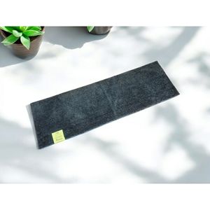 Alfombra de Baño Ovalada Antideslizante de Microfibra, Suave y Absorbente, de 20x54 Pulgadas, Hecha de Diatomita y Poliéster, para Uso en Baños y Hoteles - Product Image 1