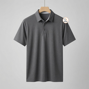 Chemises pour hommes décontractées à manches courtes, coupe ajustée, en coton 100% tricoté, imprimées numériquement et brodées, de haute qualité, confortables et à prix bas - Product Image 4