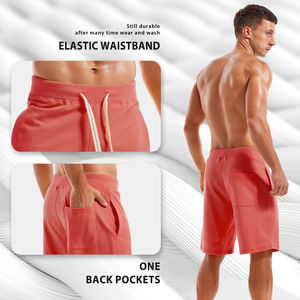 Shorts en molleton bouclé personnalisés en gros, shorts en tissu éponge français, shorts streetwear effet délavé pour les marques de mode américaines - Product Image 6