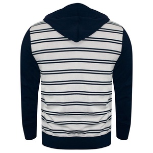 เสื้อฮู้ดกีฬาสำหรับผู้ชายเสื้อฮู้ดแบบถักกันหดสำหรับฤดูหนาวมีซิปปกเสื้อแบบปกติพิมพ์ลายโลโก้แบบเรียบ - Product Image 5