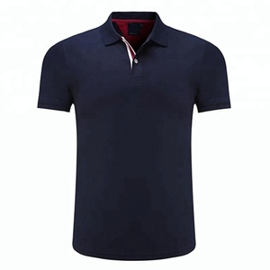 Polo de Manga Corta para Hombre, Color Naranja, Tejido de Punto, Corte Casual, Largo Regular, Diseño con Botones - Product Image 4