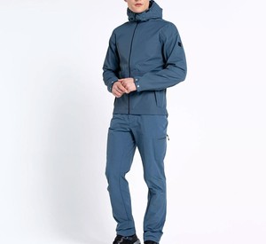 Chaqueta y Pantalones Deportivos Personalizados con Estampado Sólido para Hombre, Otoño, Alta Calidad, Resistentes al Viento, Casuales, Ecológicos, de Poliéster - Product Image 2