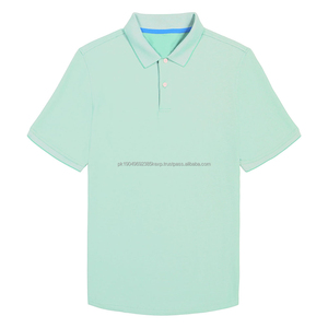 Camisas Polo de Algodón Personalizadas de Fábrica para Hombre, Polo de Manga Corta con Logotipo Bordado - Product Image 5