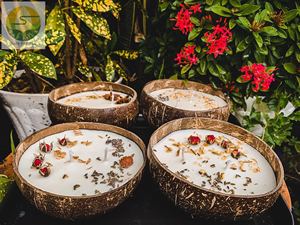 Wholesale Coconut Soy <b>Wax</b> Scented Candle for Home Hotel Bar Seasonal Fragrance OEM Custom Packaging - Product Image 5