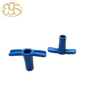 OEM big T head hand screw by insert mold with PA66 material for computer server using Flush head self clinching <b>stud</b> screw Knobs - Product Image 2